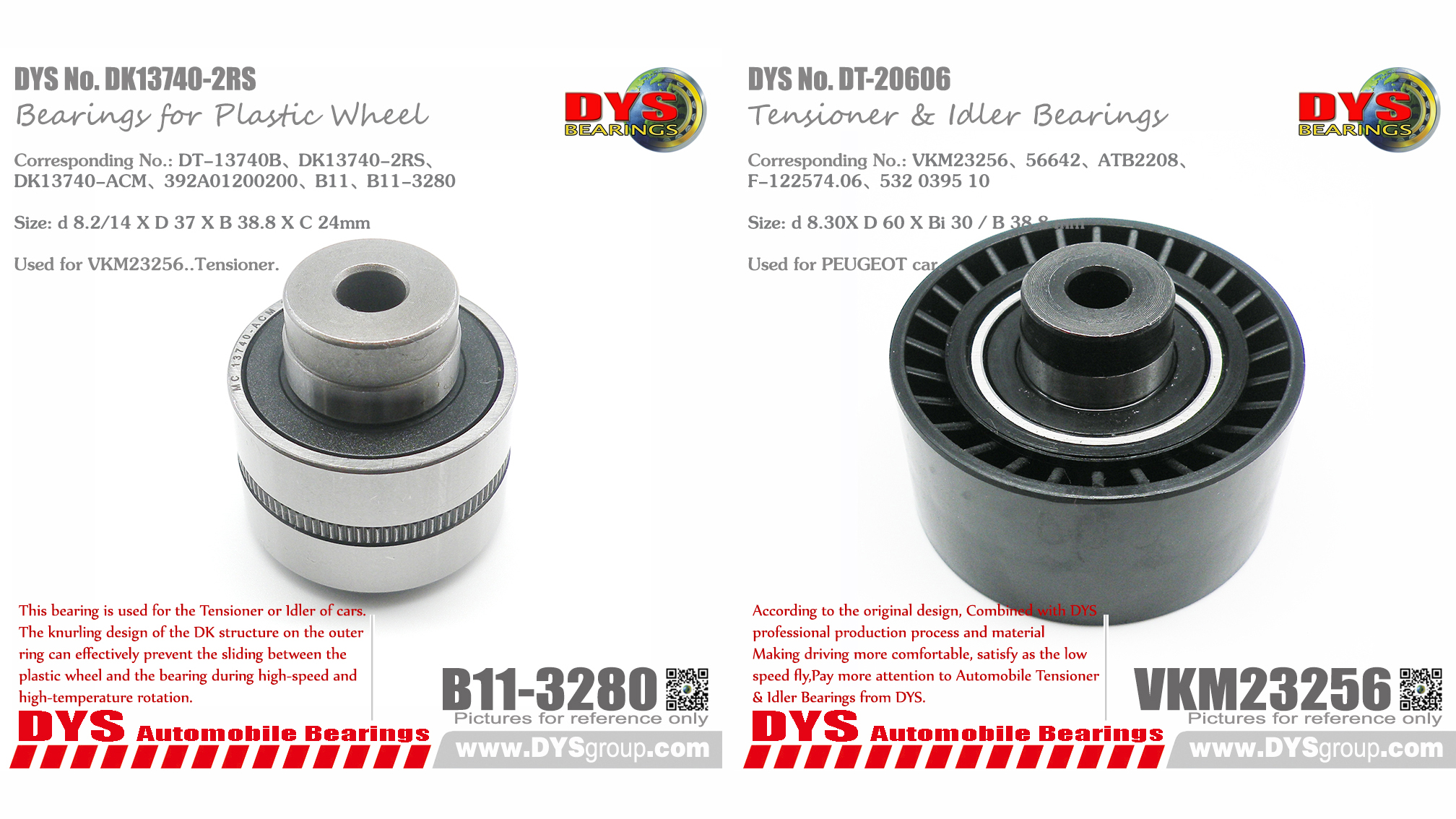 DK13740-2RS (For TU5)